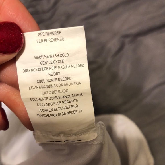 Short strapless white summer dress - Picture 5 of 5